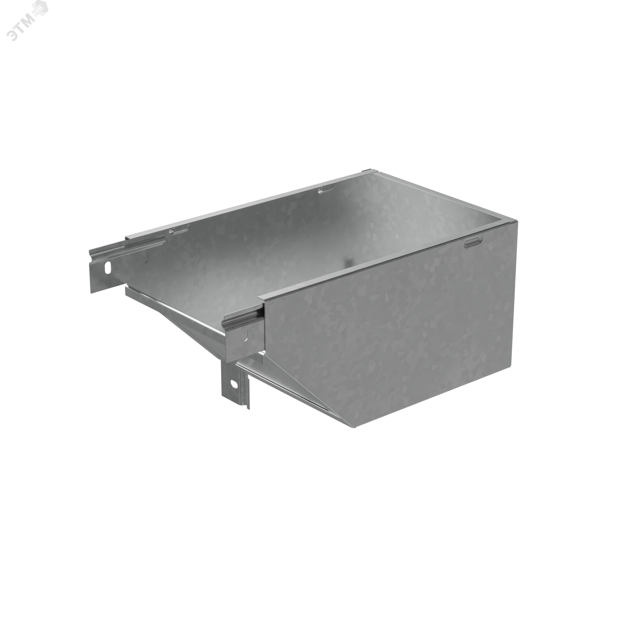 Изображение товара Угол вертикальный внешний L 50х200 мм с разворотом для кабельной трассы ПЛЮС