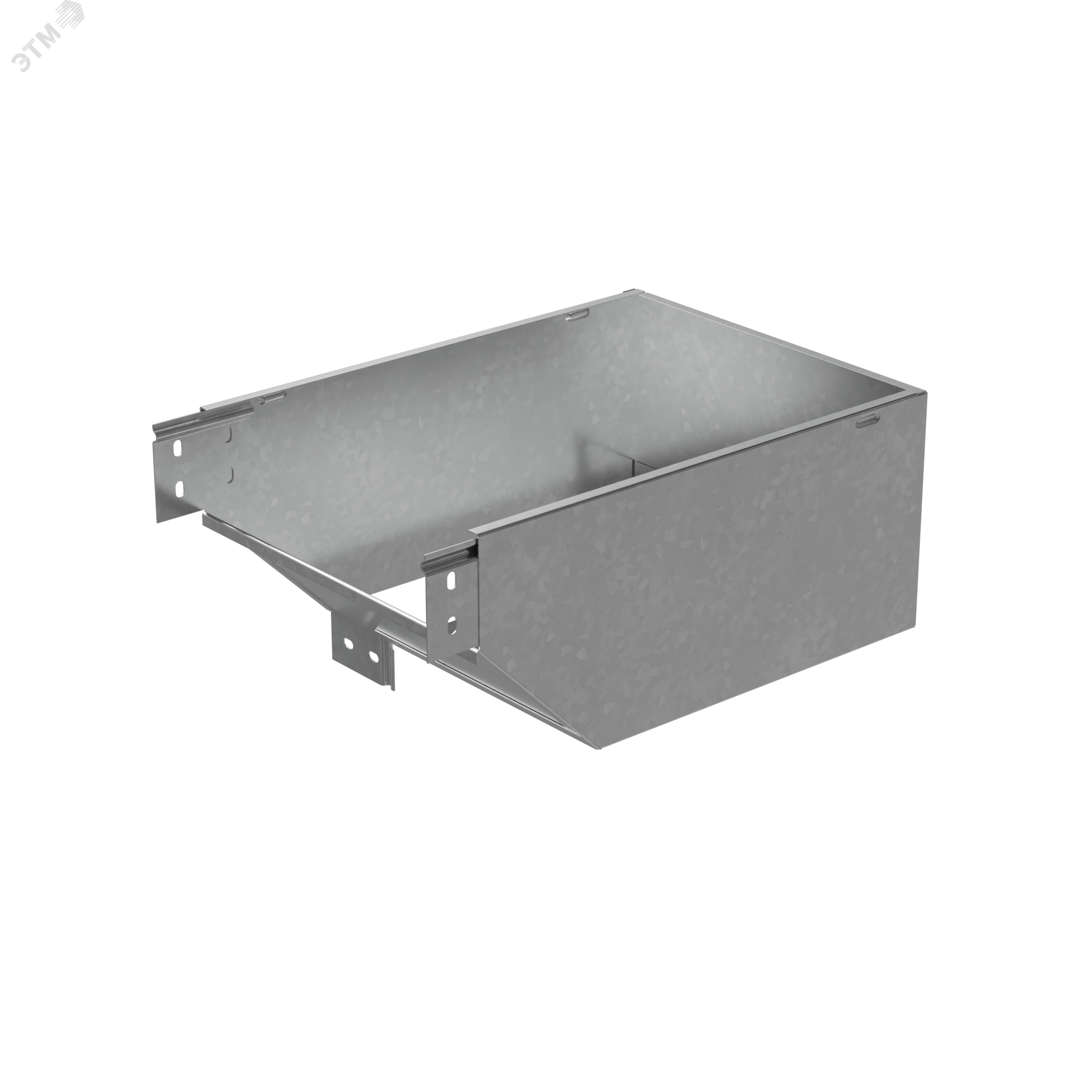 Изображение товара Угол вертикальный внешний левый с разворотом 90 градусов серия PLUS для кабельных трасс