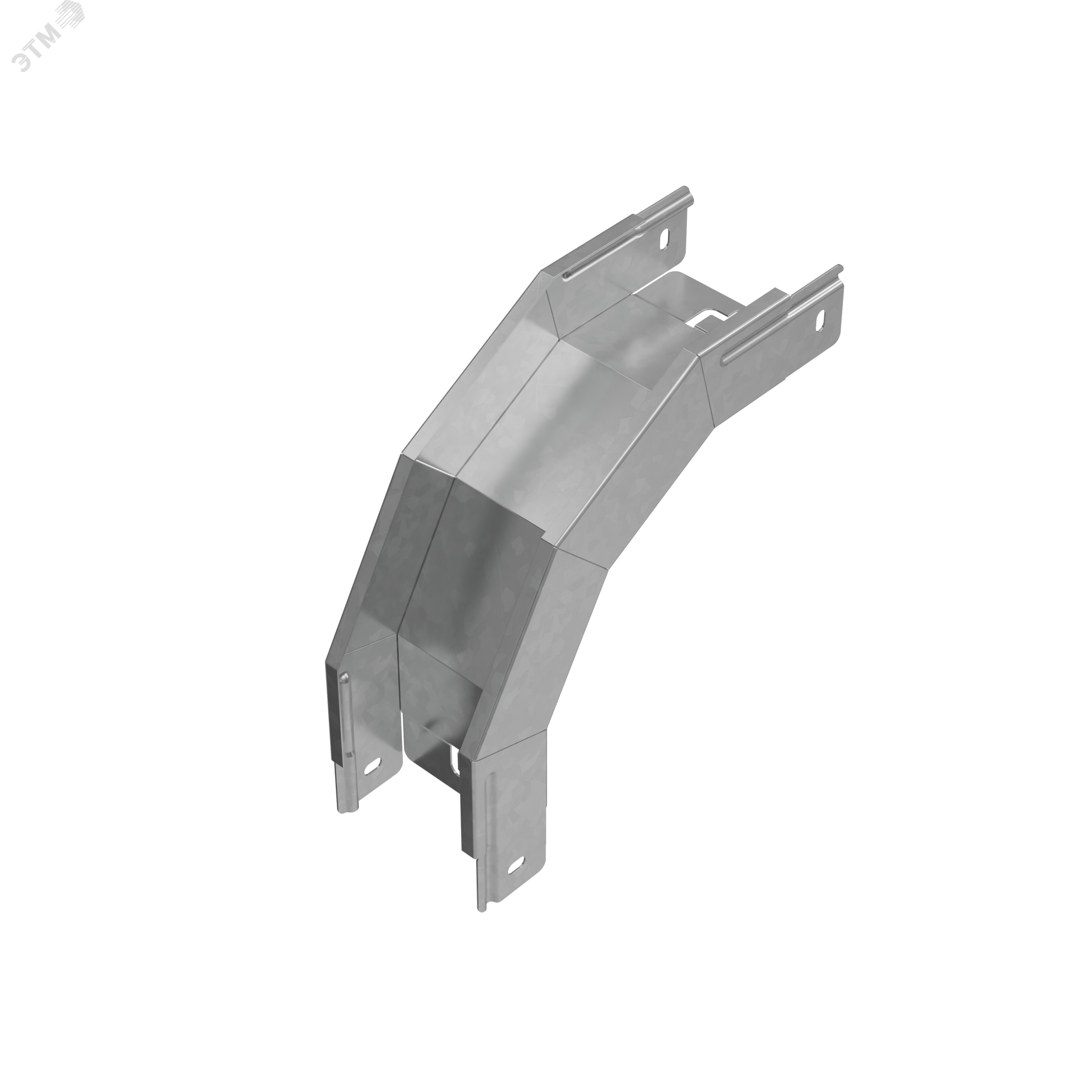 Изображение товара Угол внешний вертикальный 90 градусов серия PLUS 50х100 мм из оцинкованной стали