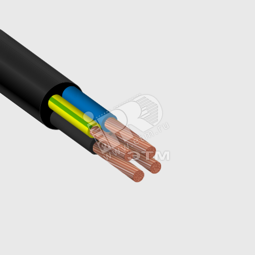 Кабель КГэШ 3х6+1х4+3х2,5