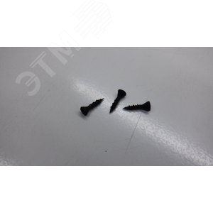 Изображение товара Саморез 3.9x19 ГВЛ двухзаходная резьба оксидный (235шт) (упак)