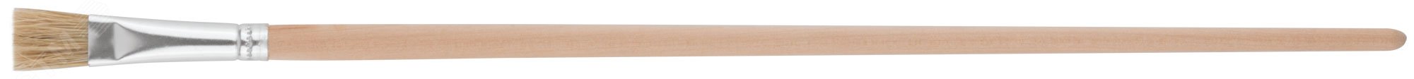 Изображение товара Кисть художественная для масляной краски плоская 10 # (11 мм) от FIT
