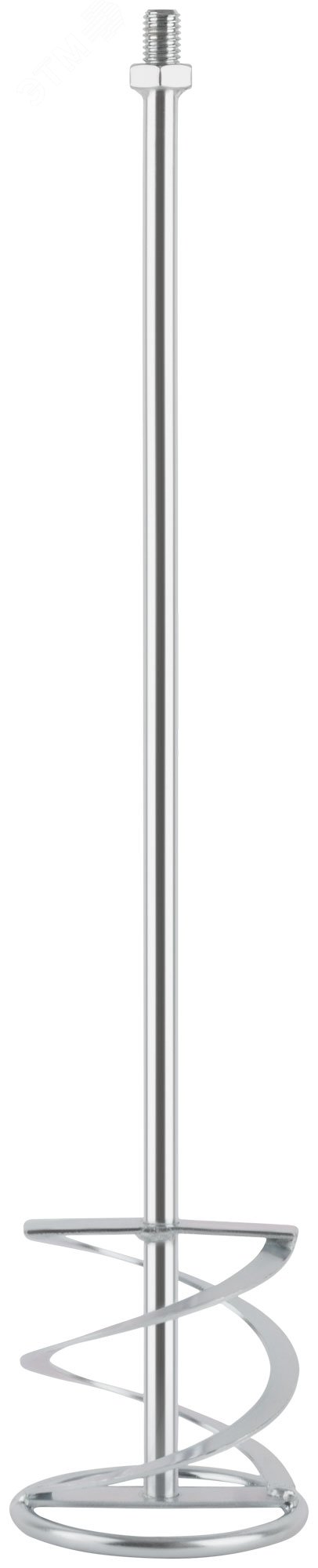 Миксер для тяжелых строительных смесей усиленный Профи, хвостовик М14, 120х590 мм 04284 FIT - превью