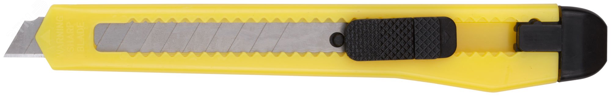 Нож технический 9 мм пластиковый 10207 FIT - превью