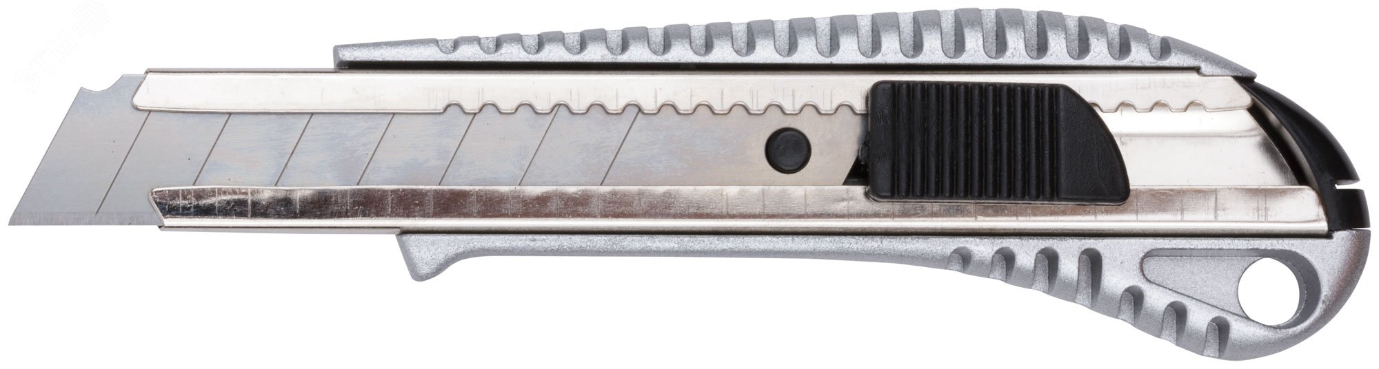 Нож технический 18 мм усиленный, металлич.корпус 10250 FIT - превью