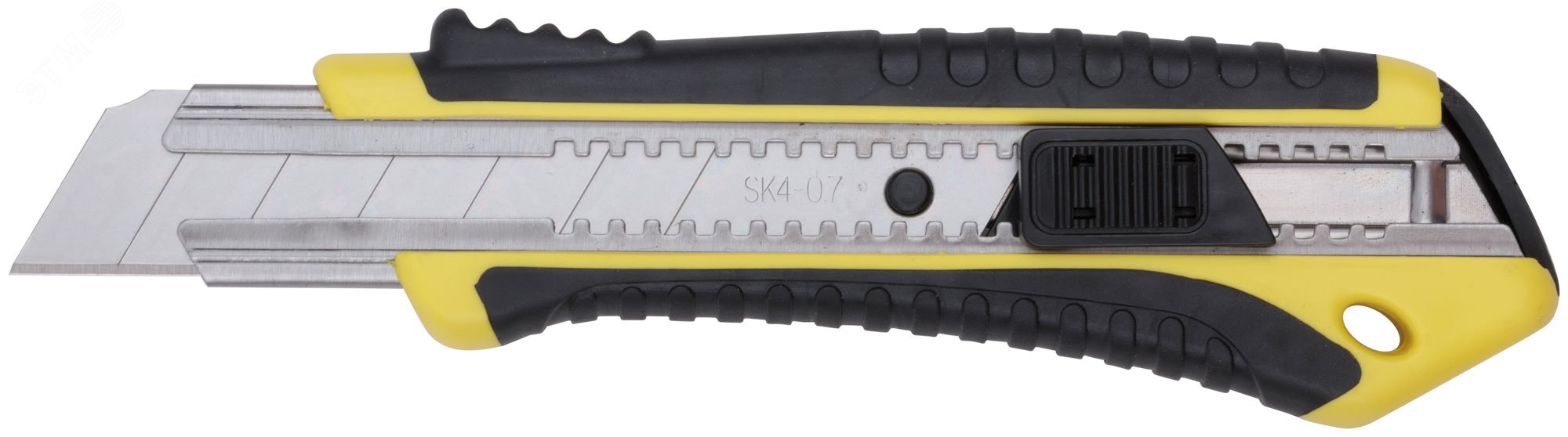 Нож технический 25 мм усиленный прорезиненный 10327 FIT - превью
