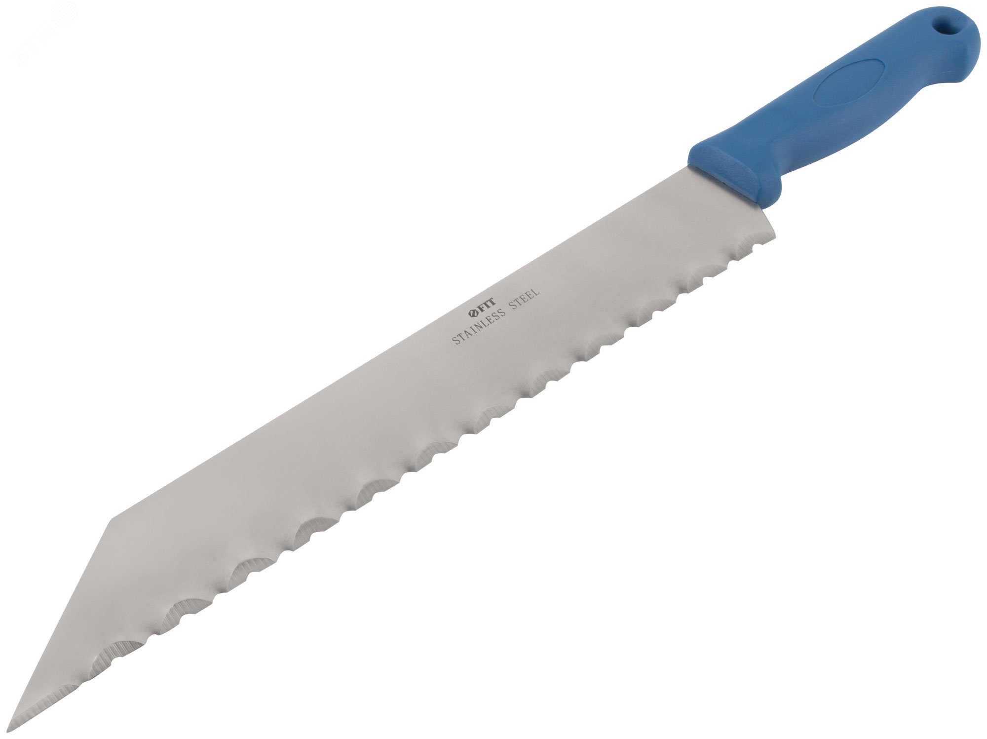 Нож для резки теплоизоляционных плит, лезвие 340х50 мм, нерж.сталь, пластиковая ручка 10637 FIT - превью 2