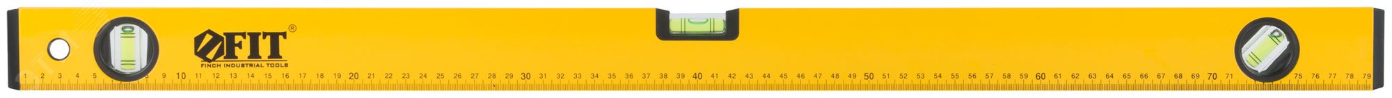 Изображение товара Уровень Старт 3 глазка желтый корпус для горизонтальных и вертикальных работ