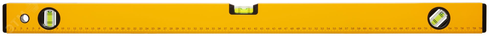 Изображение товара Строительный уровень Стайл FIT с 3 глазками, длина 800 мм