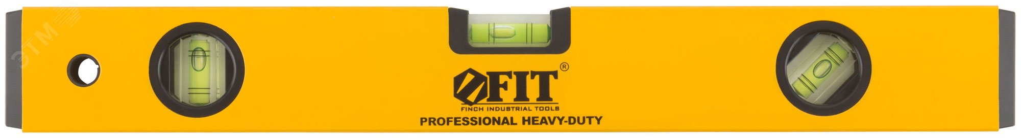 Изображение товара Строительный уровень Магнит FIT HQ 400 мм с магнитами и шкалой
