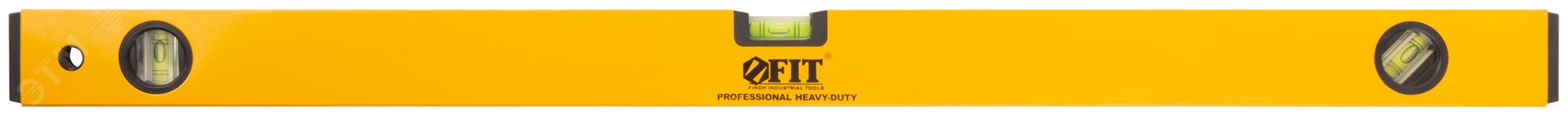Изображение товара Строительный уровень Магнит FIT HQ 800 мм с магнитами и шкалой профессиональный