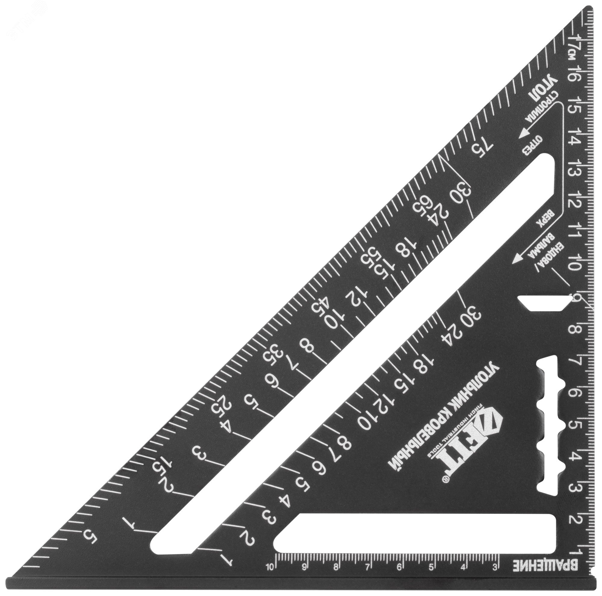 Изображение товара Угольник кровельный цельнометаллический Профи 180х180 мм (шт)