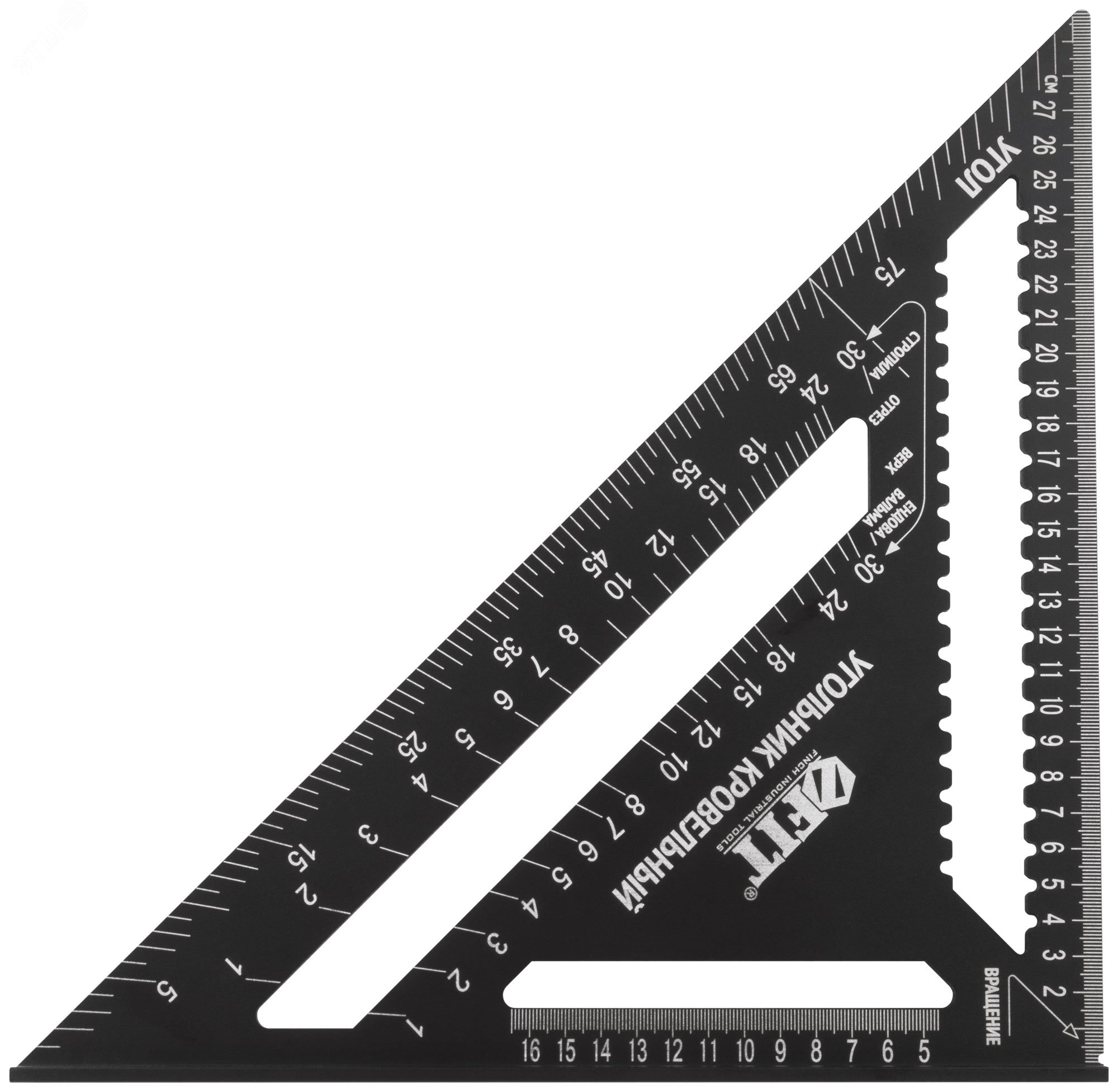 Изображение товара Угольник кровельный цельнометаллический Профи 300х300 мм (шт)