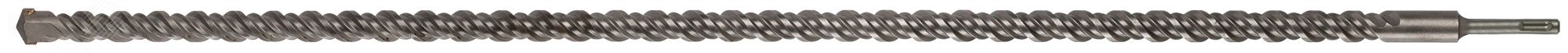 Изображение товара Бур по бетону SDS PLUS Профи 25x1000 мм с двойной резьбой для перфоратора