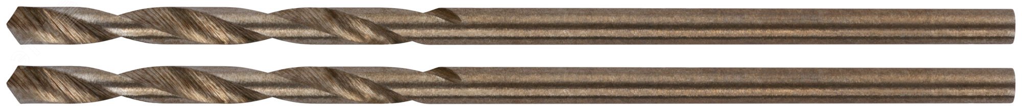 Изображение товара Сверла по металлу HSS полированные в блистере 1.5 мм 2 шт