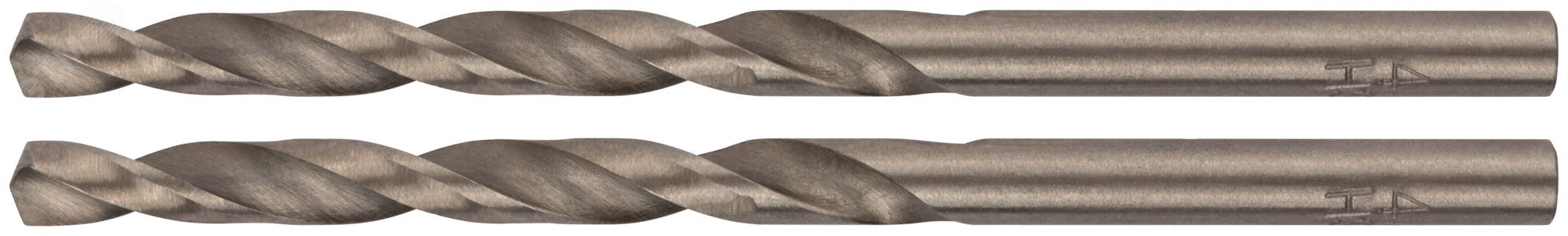 Изображение товара Сверла по металлу HSS полированные 4.2 мм 2 шт в блистере