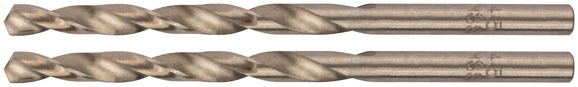 Изображение товара Сверла по металлу HSS полированные 4.5 мм (2 шт) в блистере