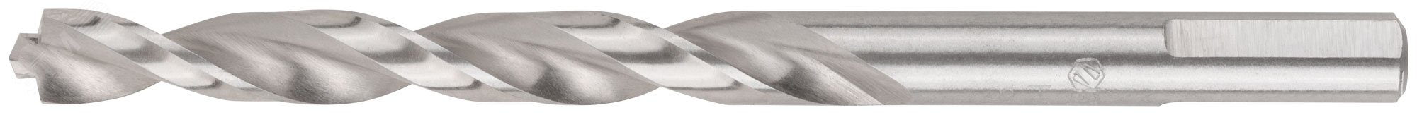 Изображение товара Сверло по металлу HSS полированное 8мм 117мм с центровочным наконечником FIT