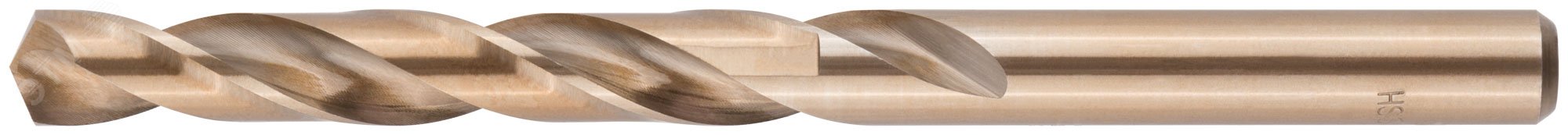 Изображение товара Сверло по металлу HSS с добавкой кобальта 8% Профи 10 мм 87 мм длина
