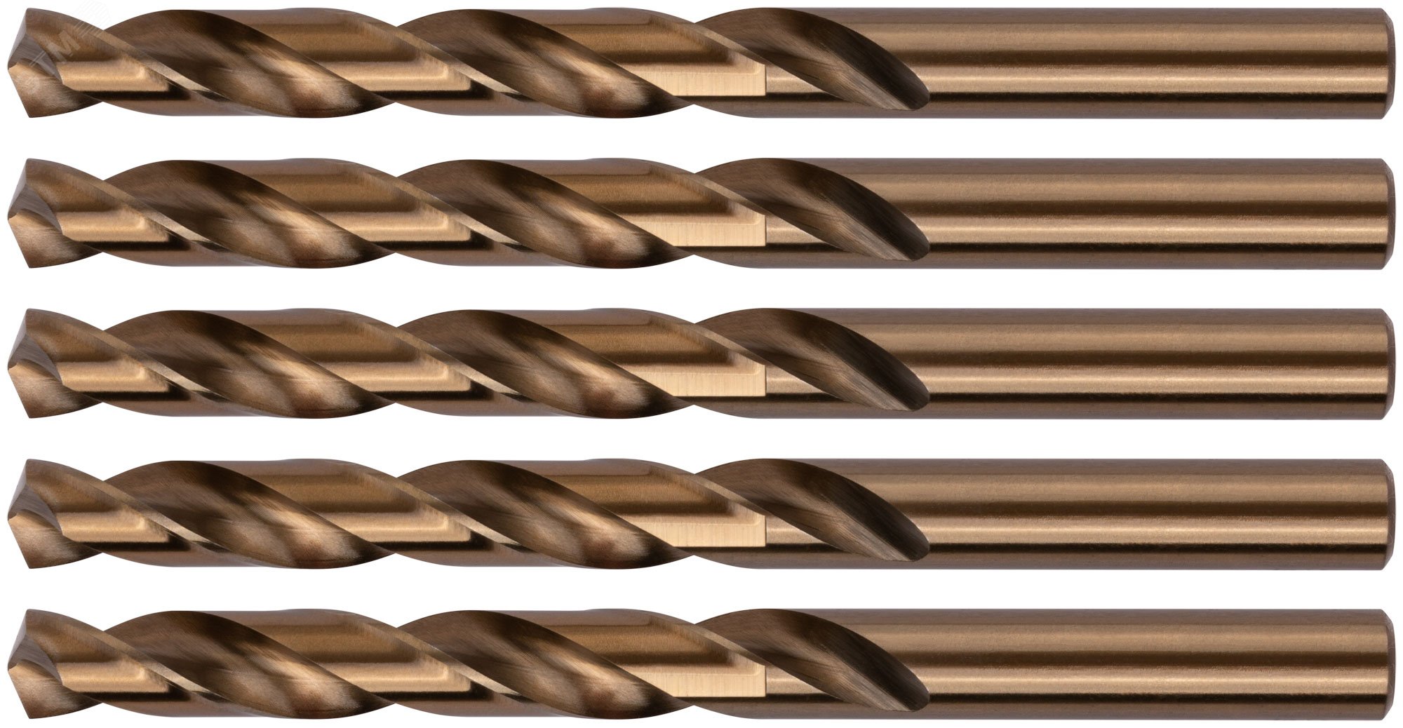 Изображение товара Сверла по металлу HSS с добавкой кобальта 5% Профи 12 мм 5 шт
