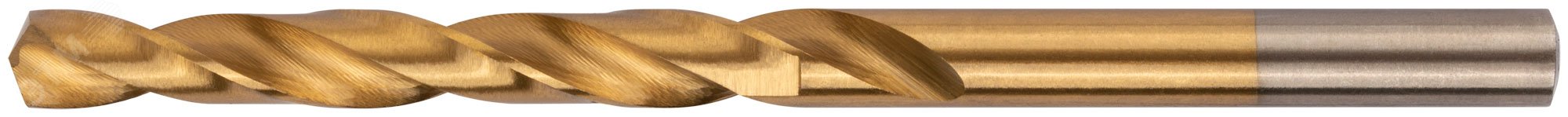 Изображение товара Сверло HSS по металлу с титановым покрытием 6.5 мм FIT