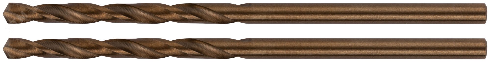 Изображение товара Сверла по металлу HSS кобальтовые 2.5 мм Профи FIT HQ (2 шт)