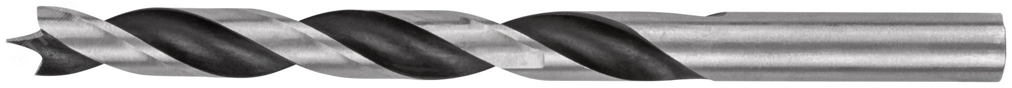 Изображение товара Сверло по дереву 9 мм из хром-ванадиевой стали ФИТ цилиндрический хвостовик