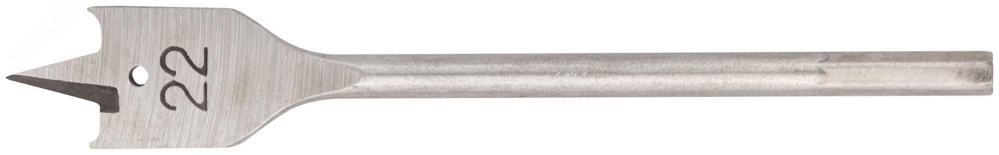 Изображение товара Сверло по дереву перовое 22x152 мм шестигранный хвостовик