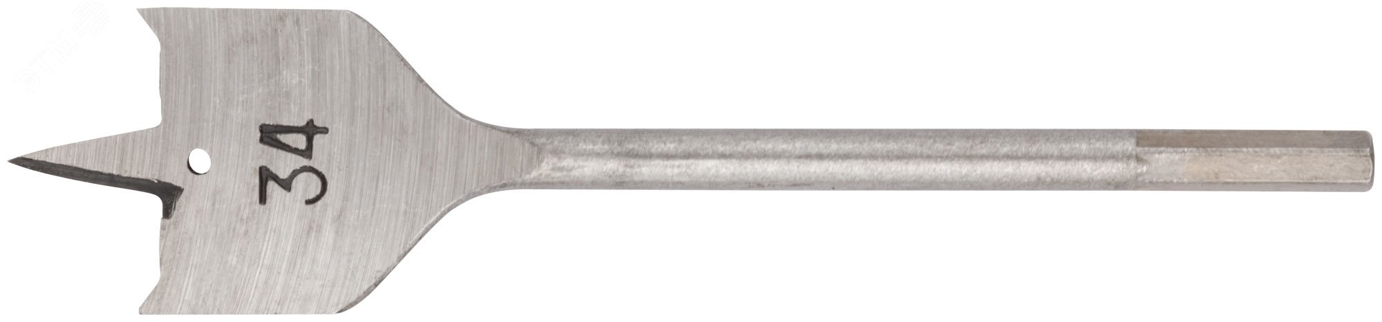 Изображение товара Сверло по дереву перовое 34x152 мм с шестигранным хвостовиком от FIT