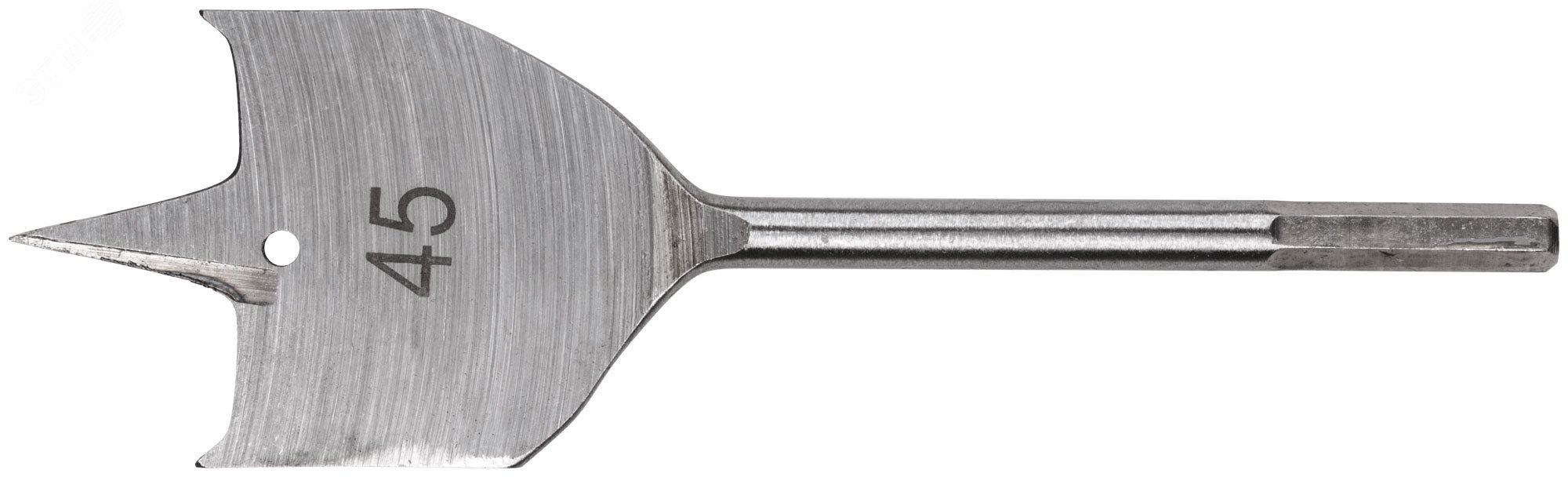 Изображение товара Сверло по дереву перовое 45x152 мм с шестигранным хвостовиком