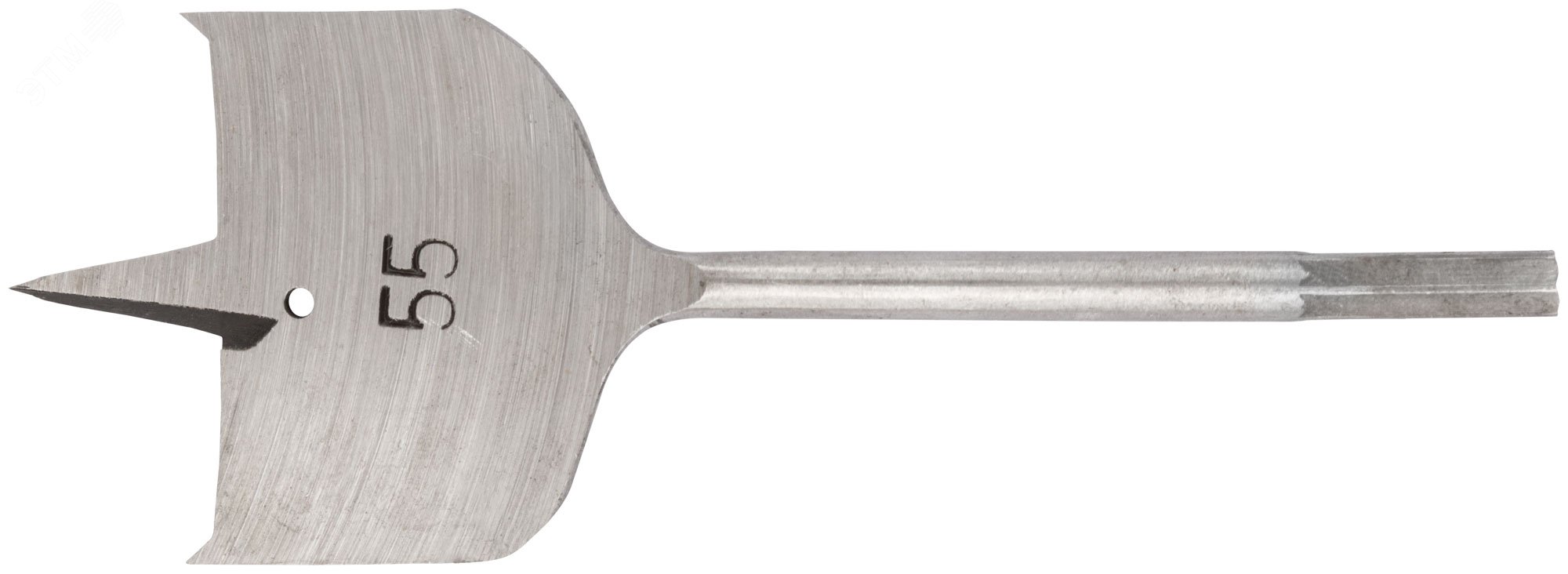 Изображение товара Перовое сверло по дереву 55 мм 152 мм шестигранный хвостовик FIT