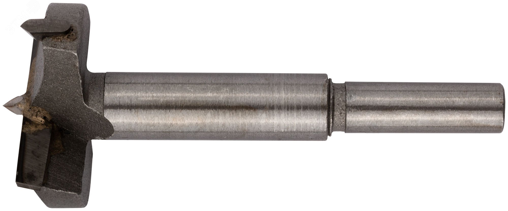 Изображение товара Сверло Форстнера 35 мм с карбидными вставками для точного сверления древесины и пластика