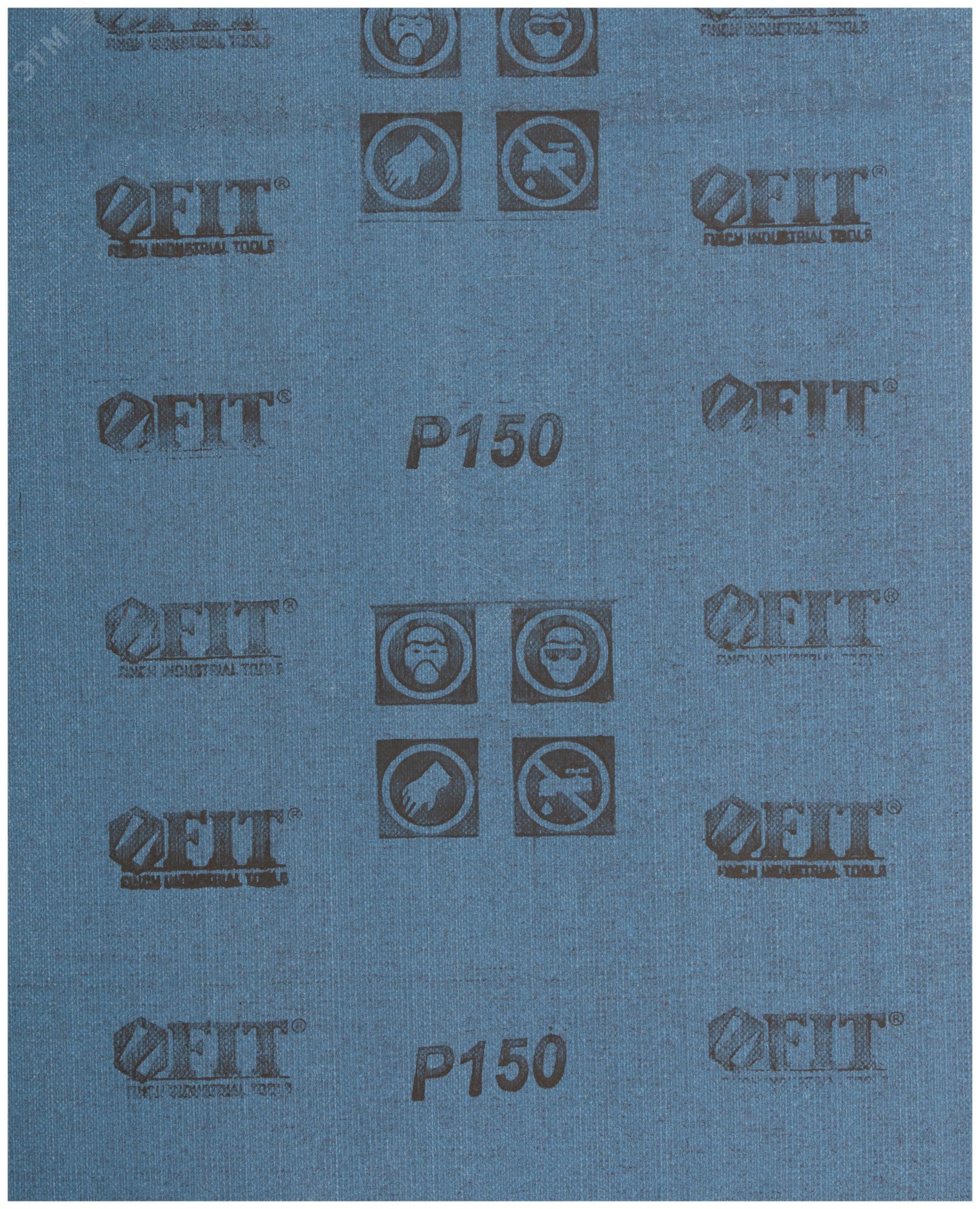 Листы шлифовальные на тканевой основе, алюминий-оксидный абразивный слой 230х280 мм, 10 шт P150 38014 FIT - превью 2
