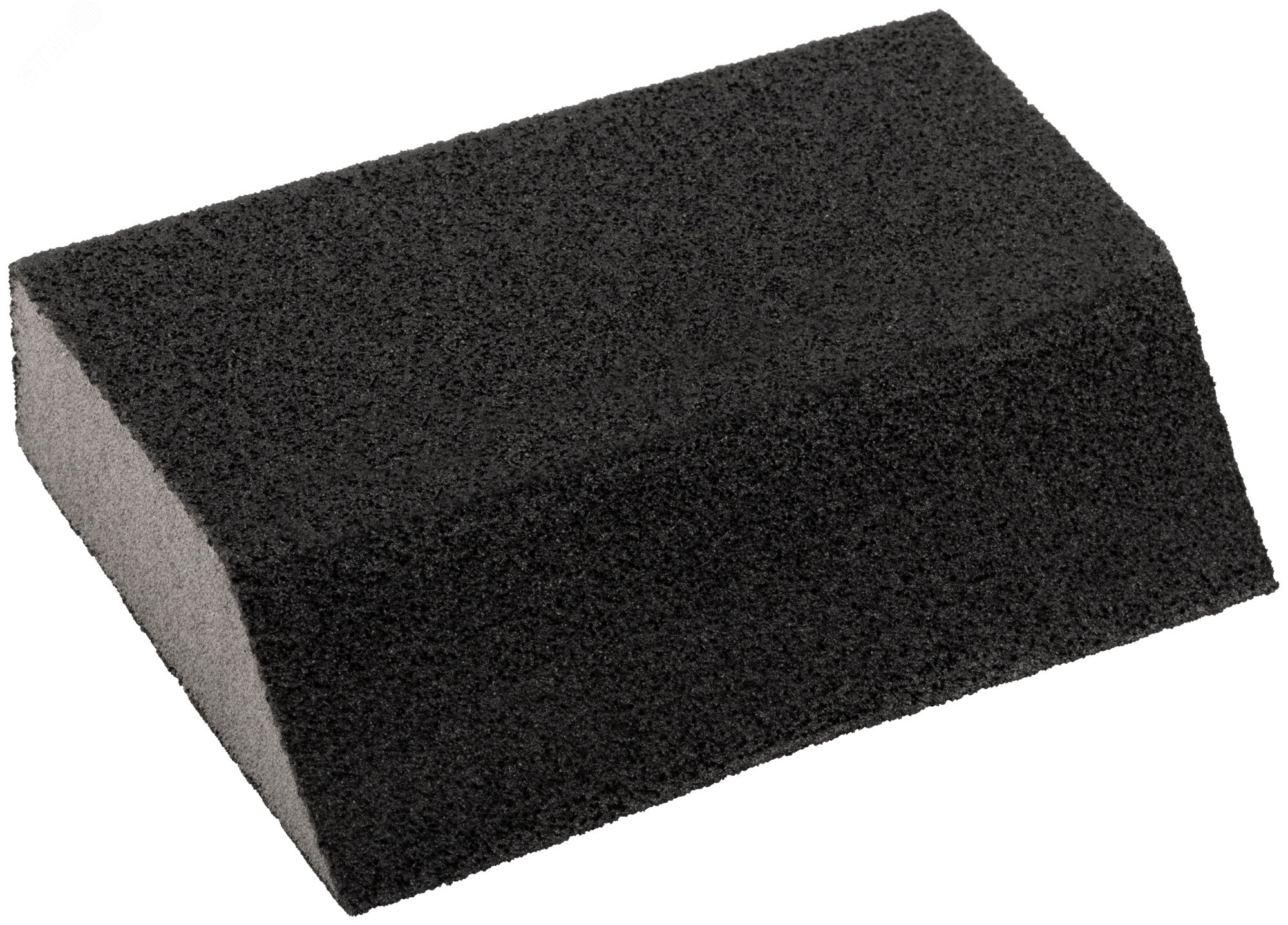 Изображение товара Губка шлифовальная угловая алюминий-оксидная 100х70х25 мм средняя жесткость Р 80