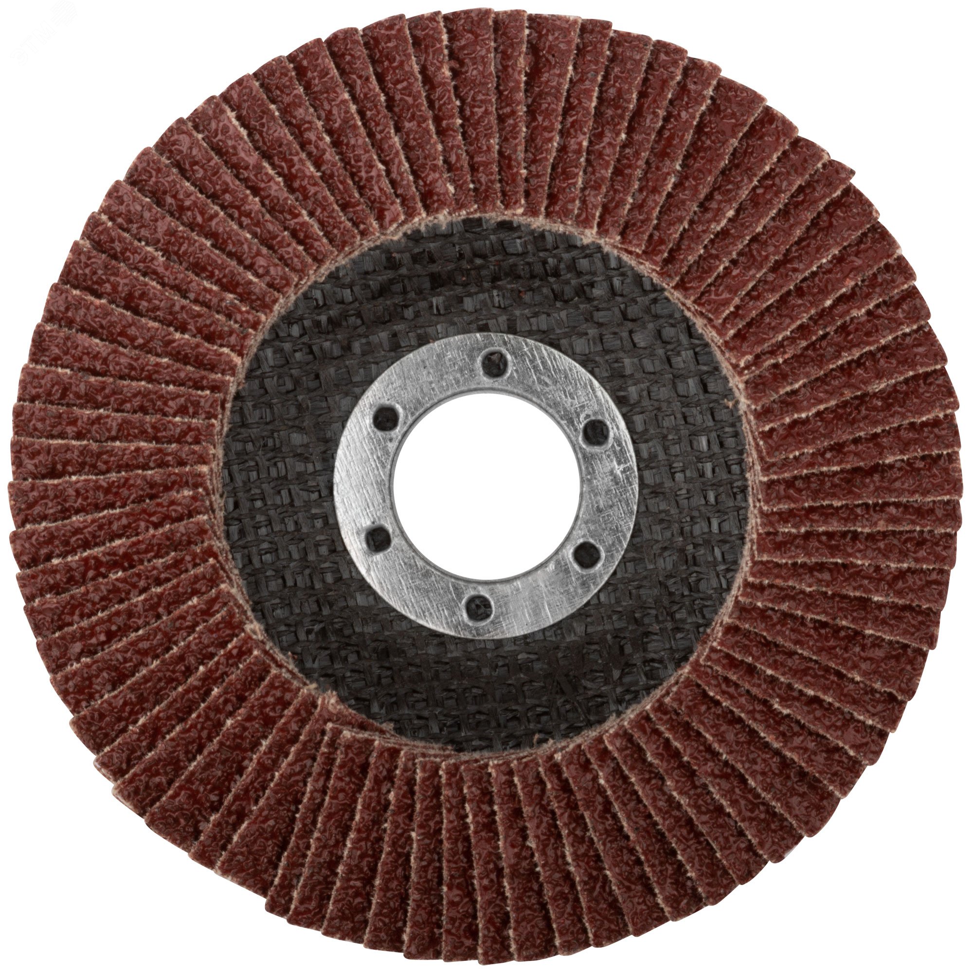 Изображение товара Круг лепестковый торцевой 115 мм для УШМ, 72 лепестка, универсальный материал