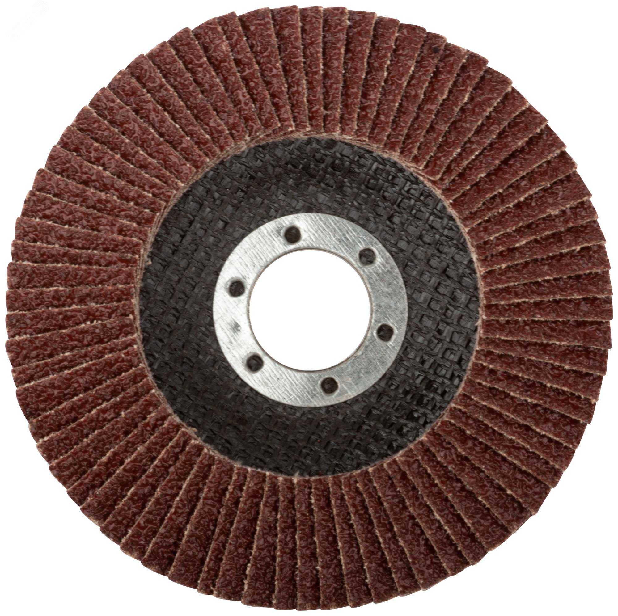 Изображение товара Круг лепестковый торцевой 115 мм P40 для шлифмашин, 72 лепестка, универсальный