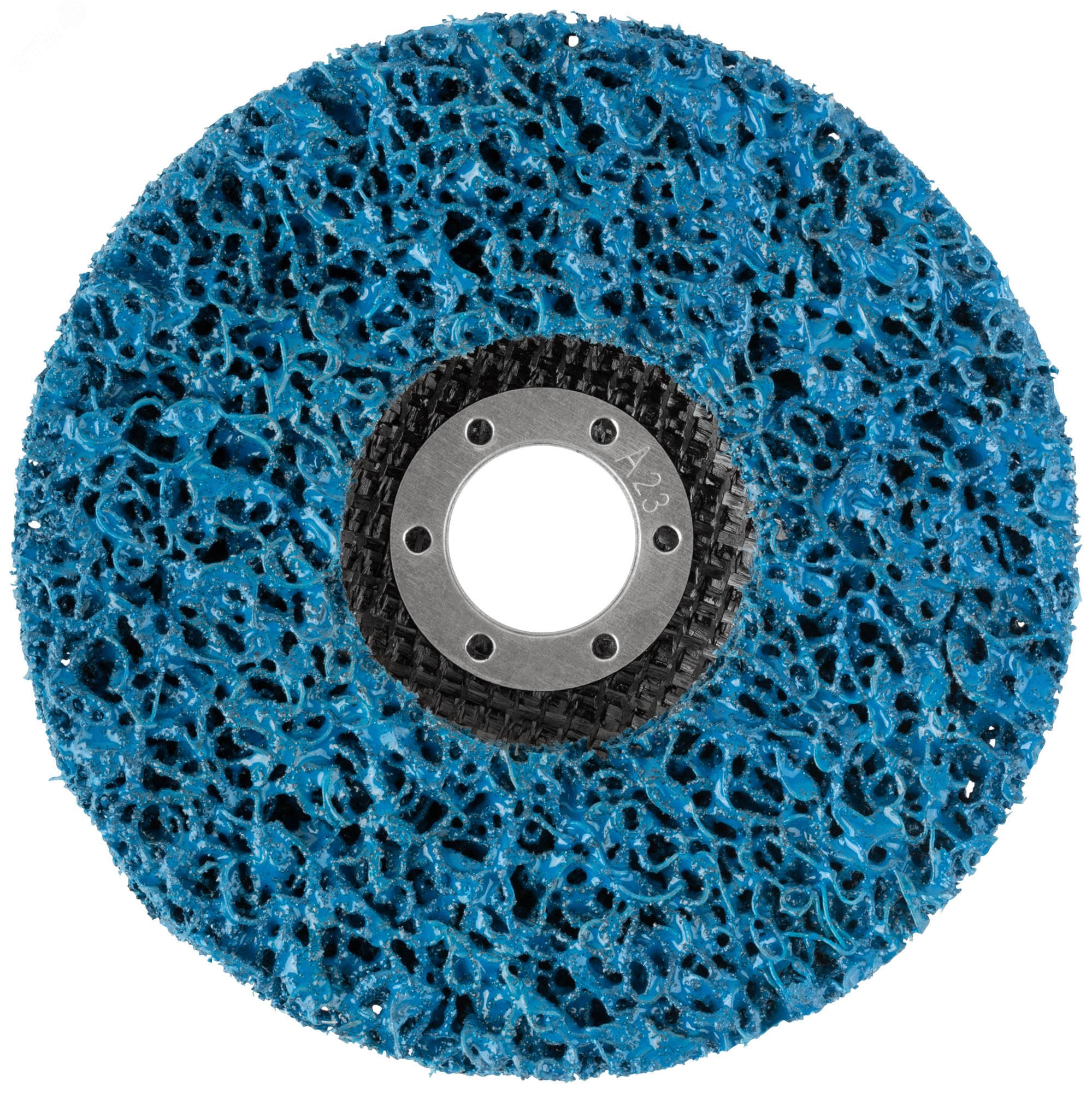 Диск зачистной полимерный CNS, синий, посадочный диаметр 22,2 мм, 125 мм 39612 FIT - превью 2