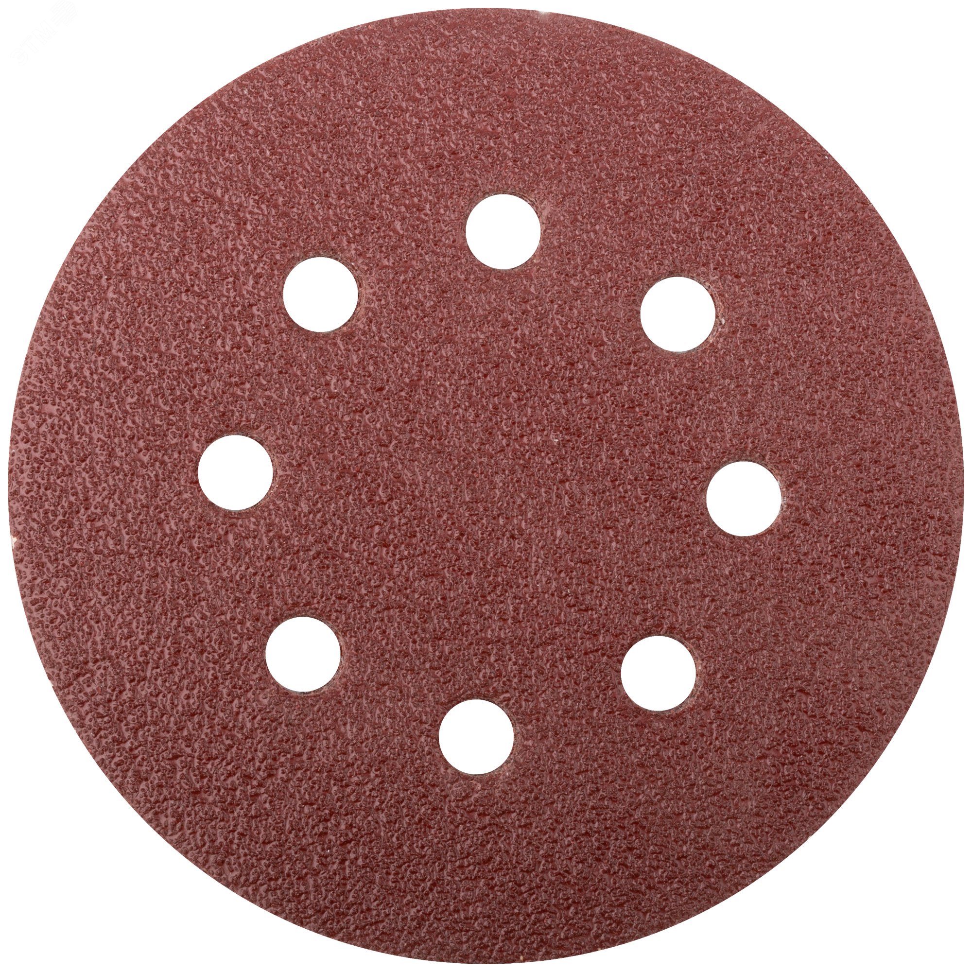Изображение товара Круги шлифовальные с отверстиями и липучкой 125 мм 5 шт FIT