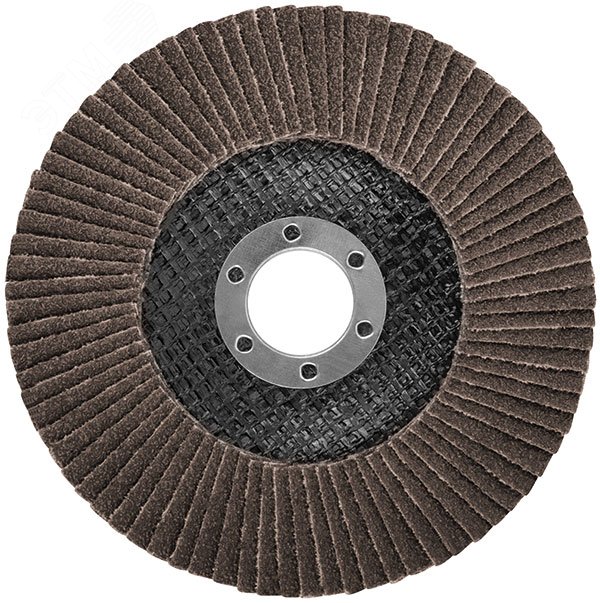 Изображение товара Круг лепестковый торцевой кальцинированный 125 мм, зернистость 120, для УШМ