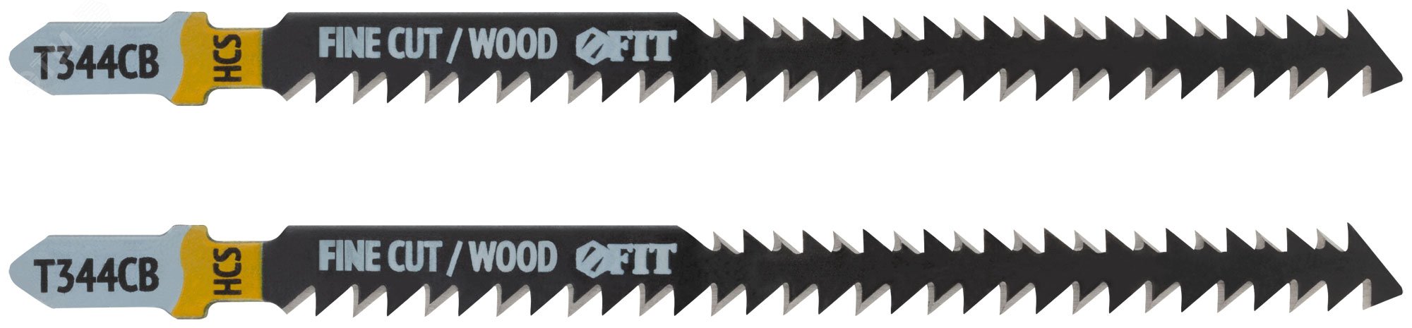 Изображение товара Полотна по дереву двусторонние HCS T344CB, шлифованные, 90 и 116 мм, 2 шт