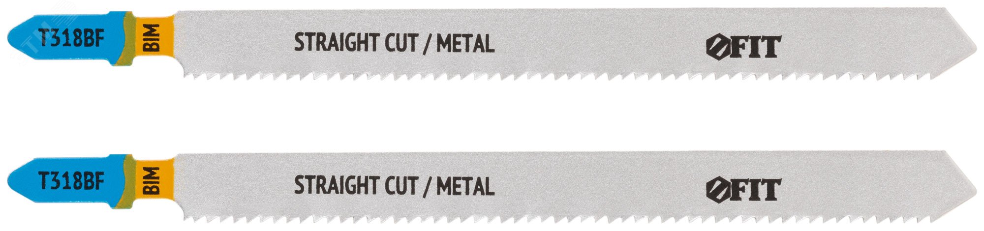 Изображение товара Полотна по металлу Bimetal волнистые зубья 132/106 мм 2 шт