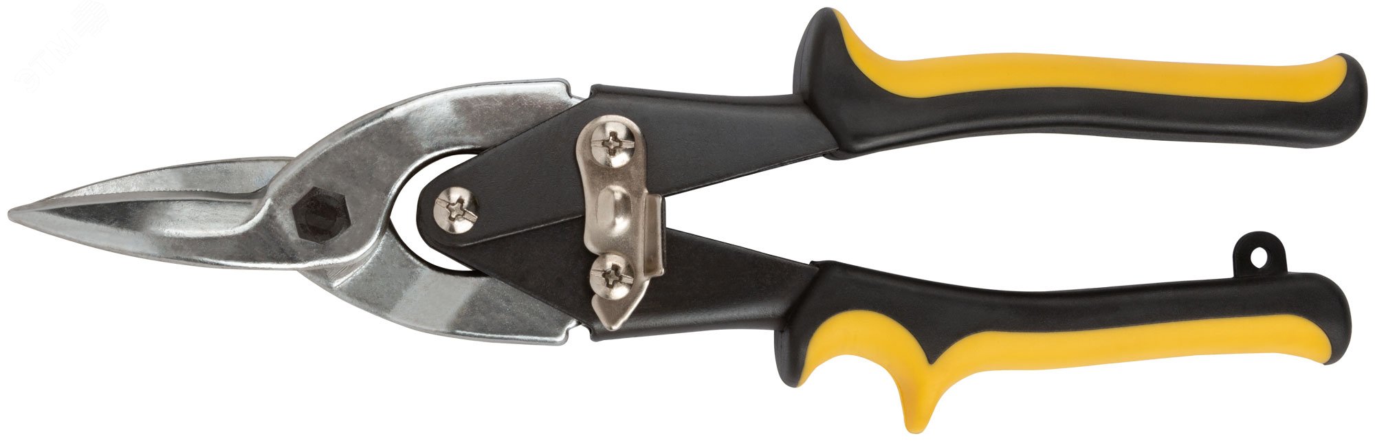 Ножницы по металлу ''Aviation'' усиленные, прорезиненные ручки, прямые 250 мм 41470 FIT - превью