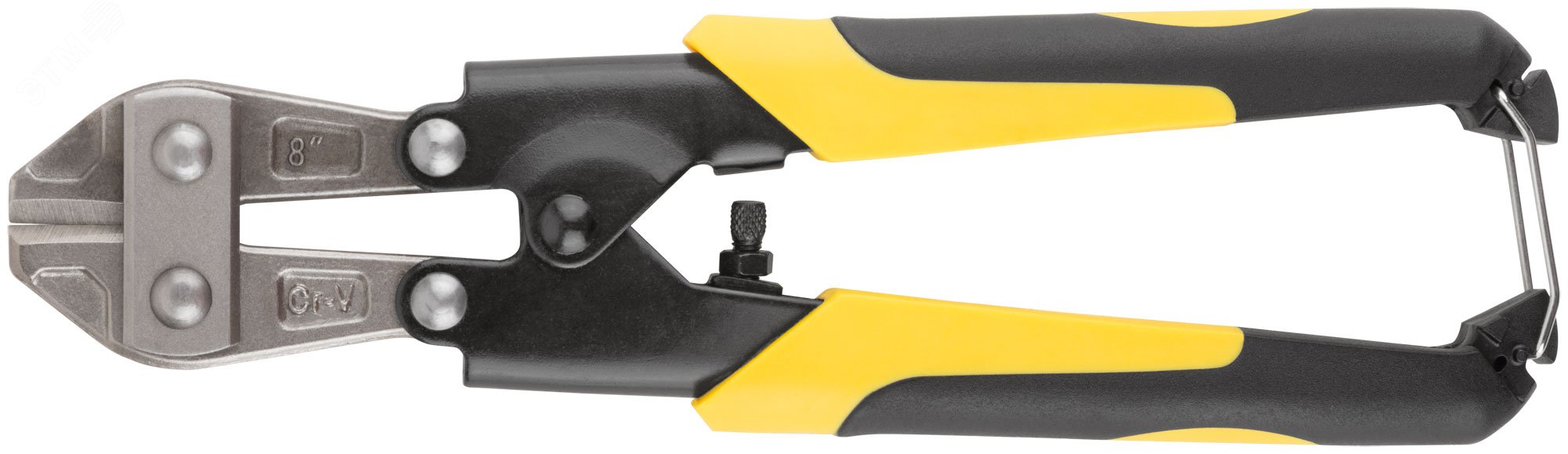 Изображение товара Болторез мини CrV 200 мм с прорезиненными ручками для резки металла