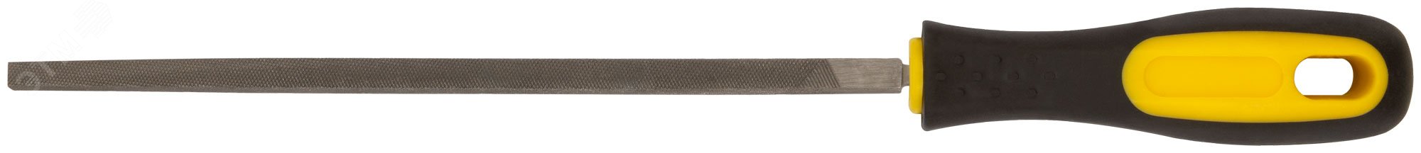 Напильник, прорезиненная ручка, квадратный 200 мм 42586 FIT - превью