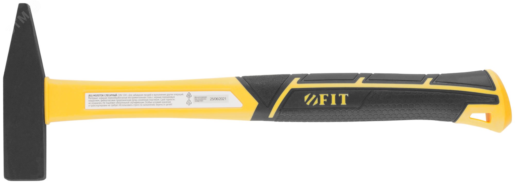 Изображение товара Молоток кованый, фиберглассовая усиленная ручка, Профи 400 гр. (шт)