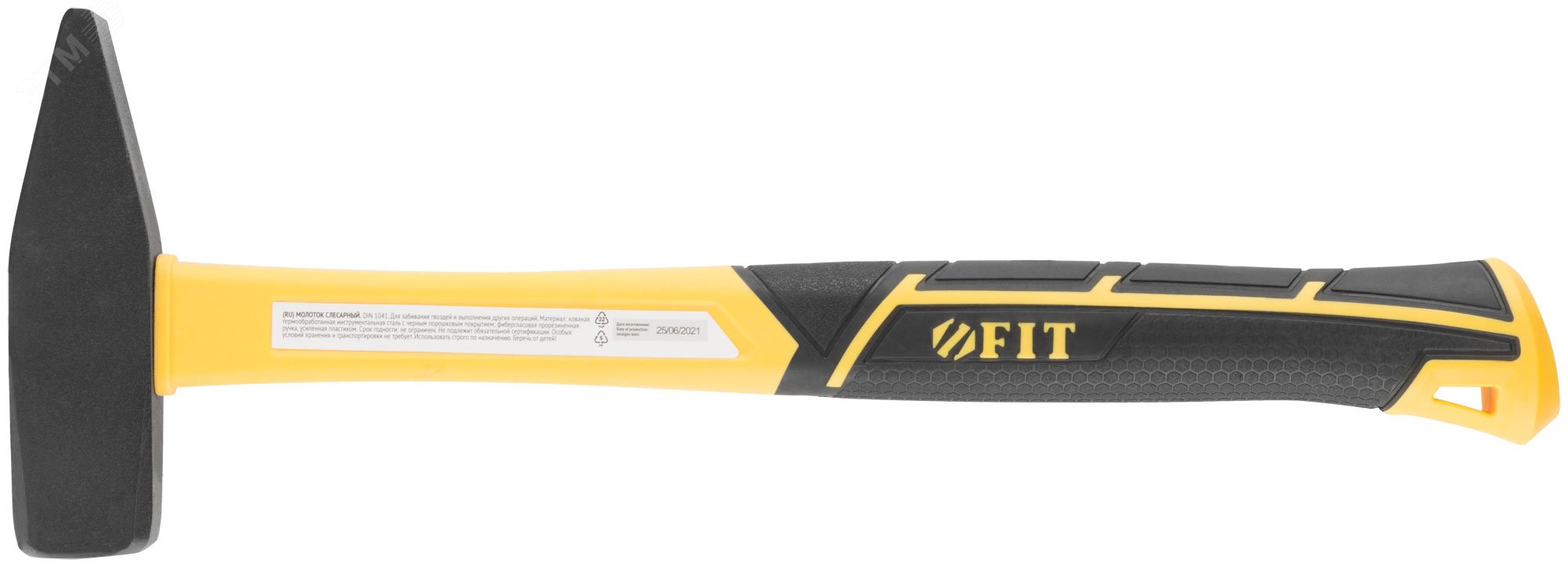 Изображение товара Молоток кованый, фиберглассовая усиленная ручка, Профи 800 гр. (шт)