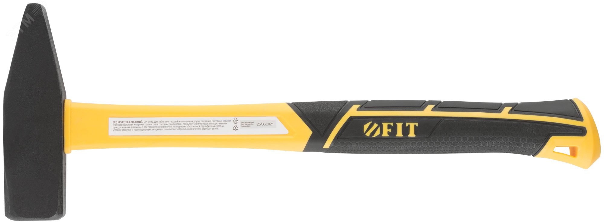 Изображение товара Молоток кованый, фиберглассовая усиленная ручка, Профи 1000 гр. (шт)