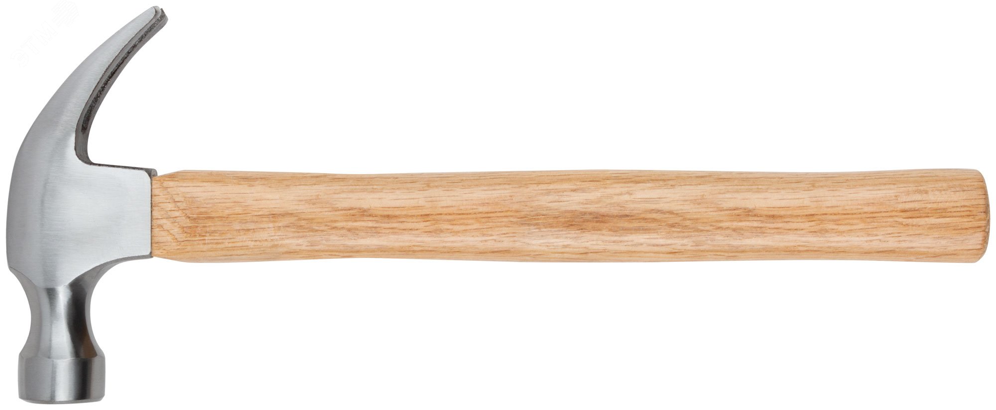Молоток-гвоздодер, деревянная ручка 27 мм, 450 гр 44627 FIT - превью