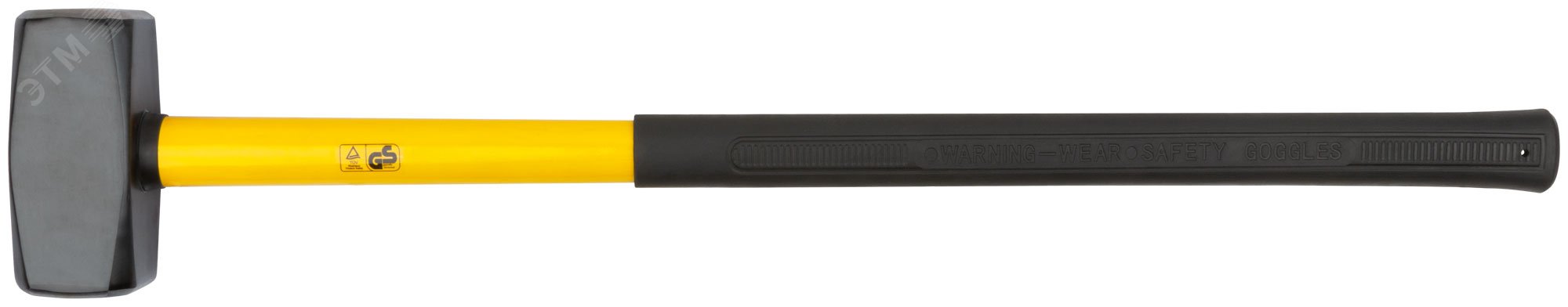 Кувалда кованая, фиброглассовая ручка 780 мм, 4 кг 45232 FIT - превью