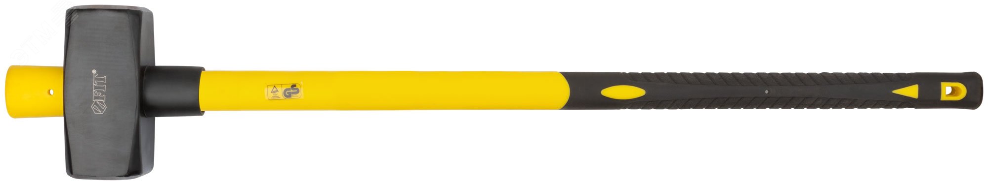 Кувалда кованая, фиброглассовая обратная усиленная ручка 900 мм, 5 кг 45245 FIT - превью